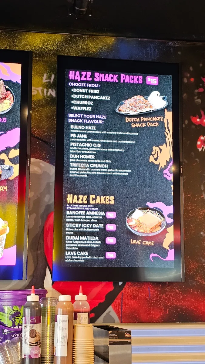 Menu, Philliez