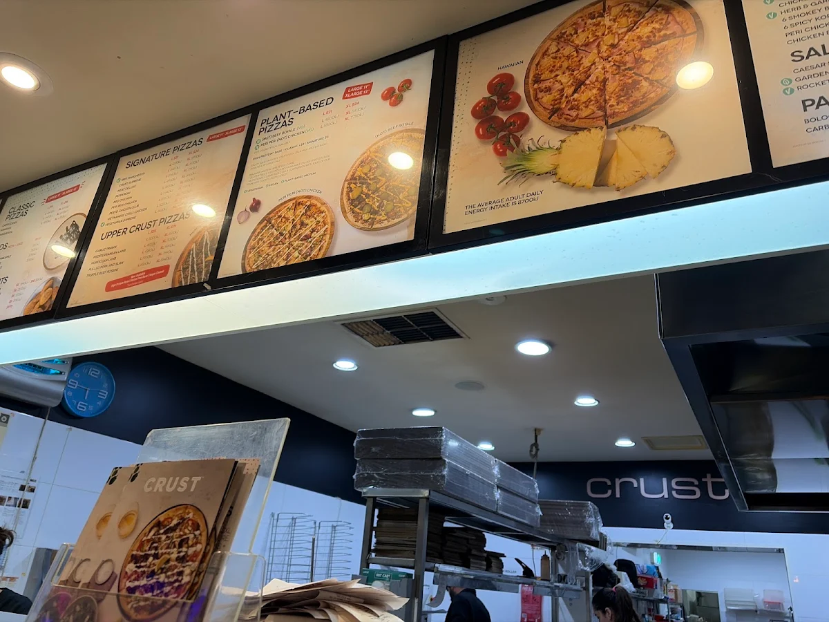 Menu, Crust Pizza Balaclava