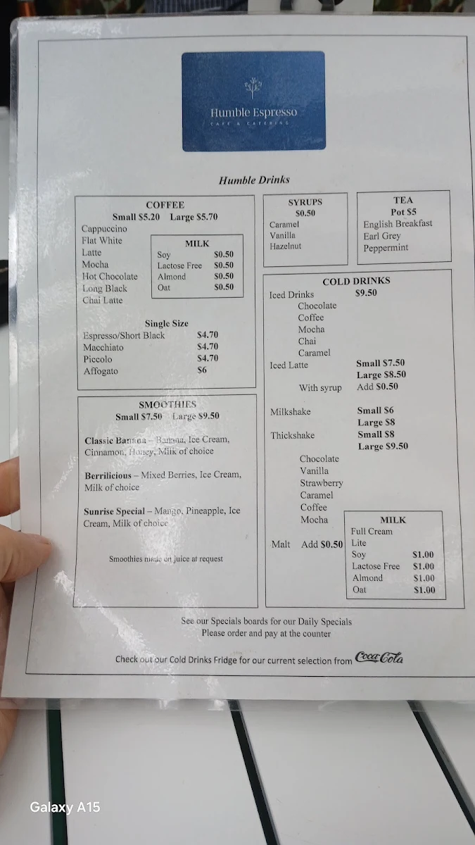 Menu photo 1