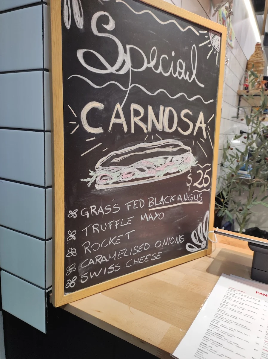 Menu, Panino Mio