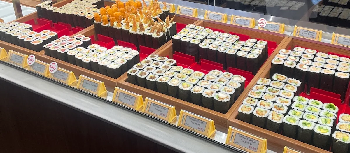Menu, Sushi Hub QV