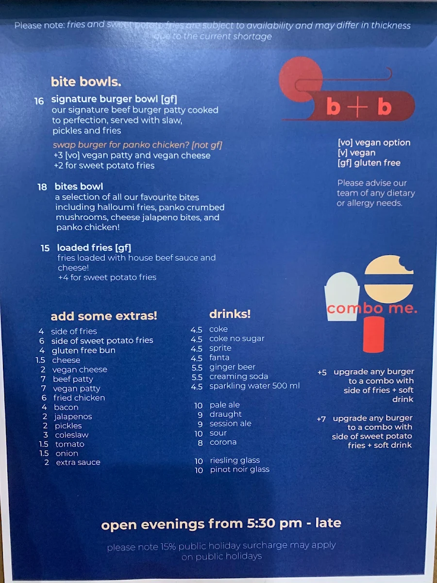 Menu, Ikigai Coffee Shop