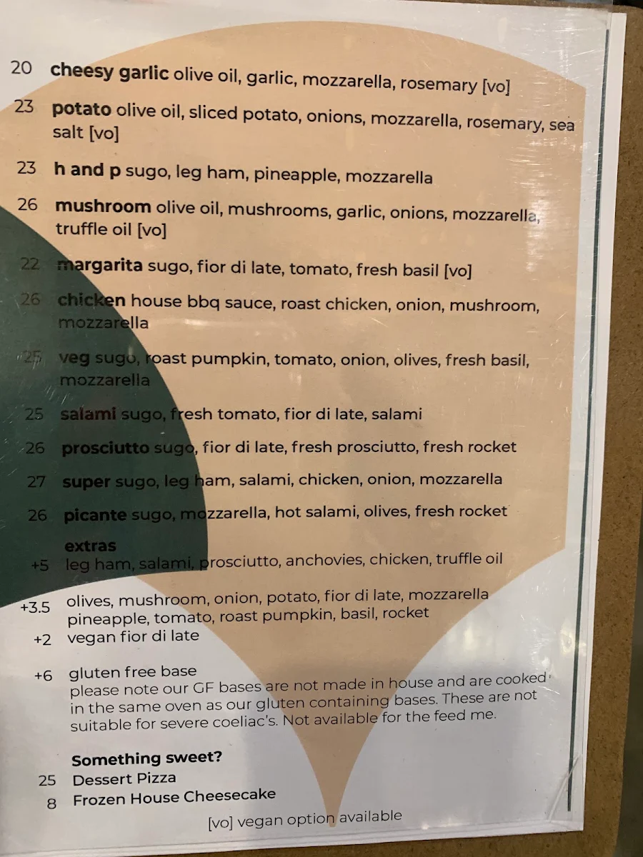 Menu, Ikigai Coffee Shop