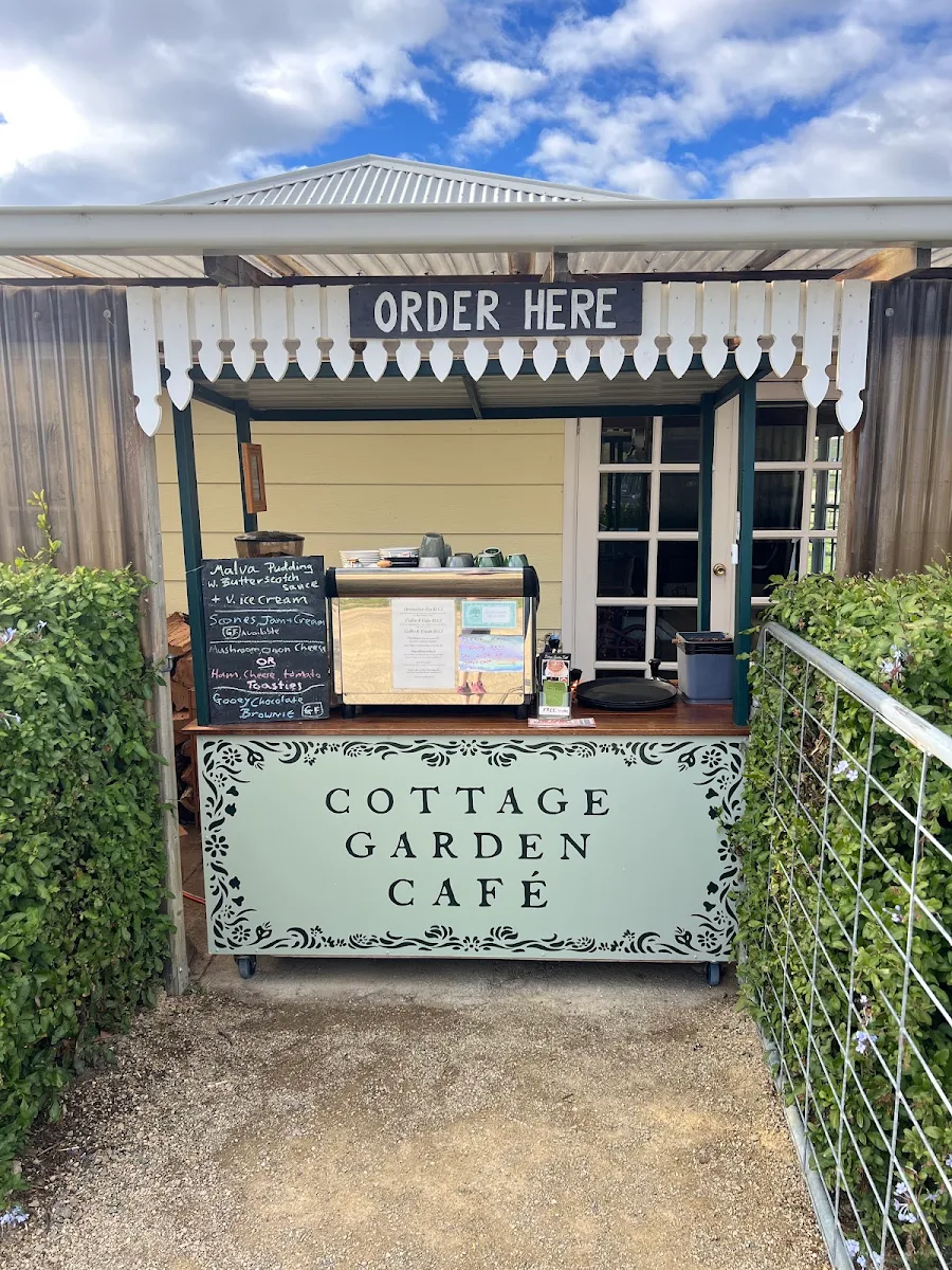 Menu, Cottage Garden Cafe