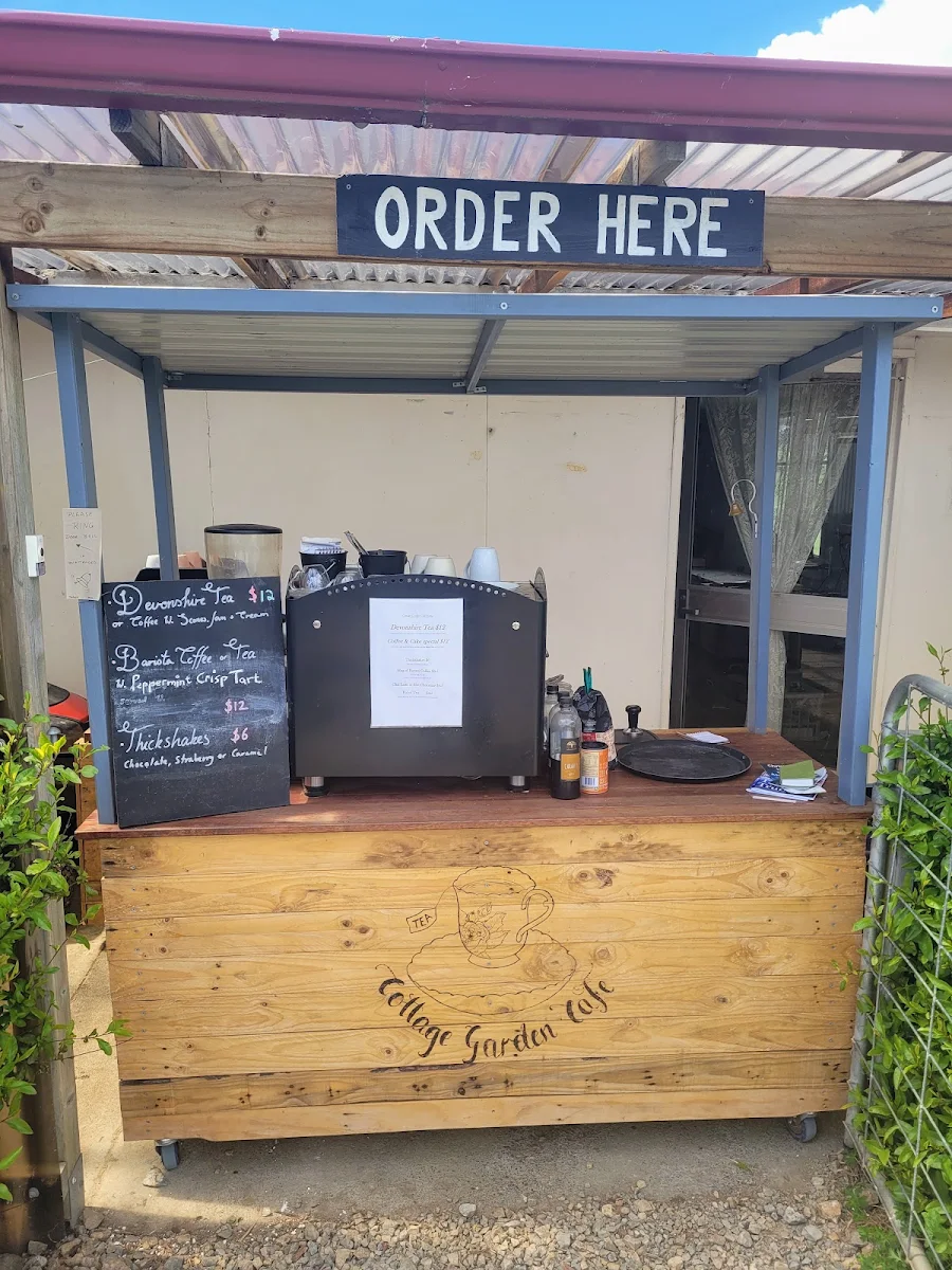 Menu, Cottage Garden Cafe