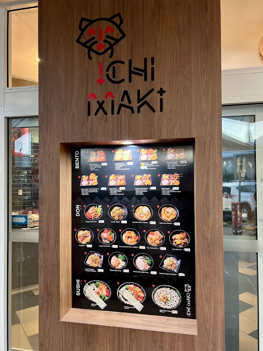 Menu, Ichimaki (Valley Shop)