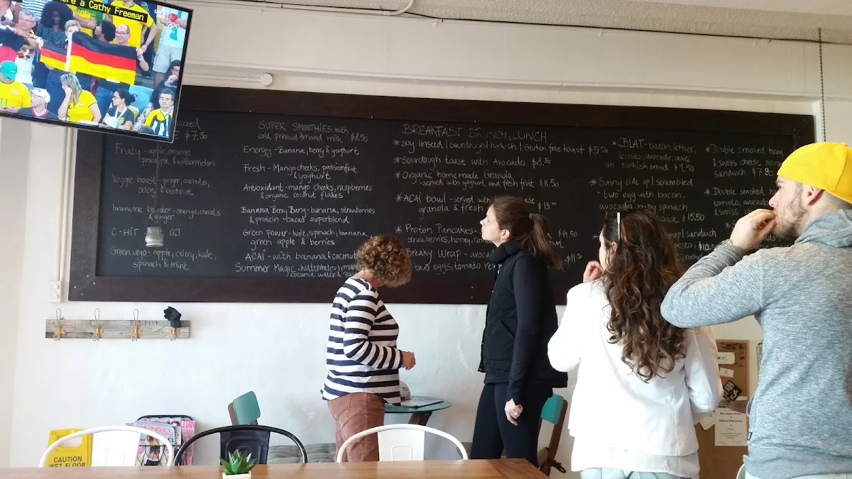 Menu, ALIMENTO Pizza Cafe