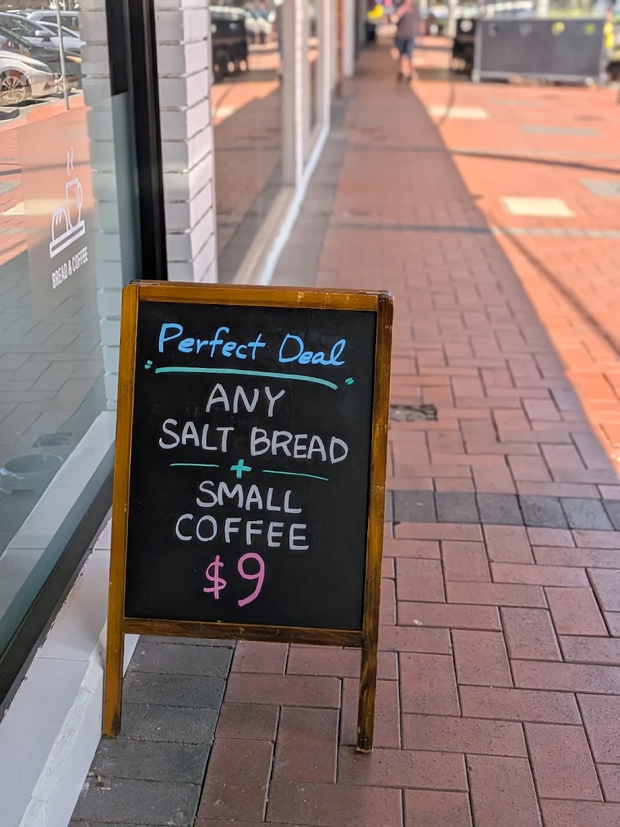 Menu, Dear Dough