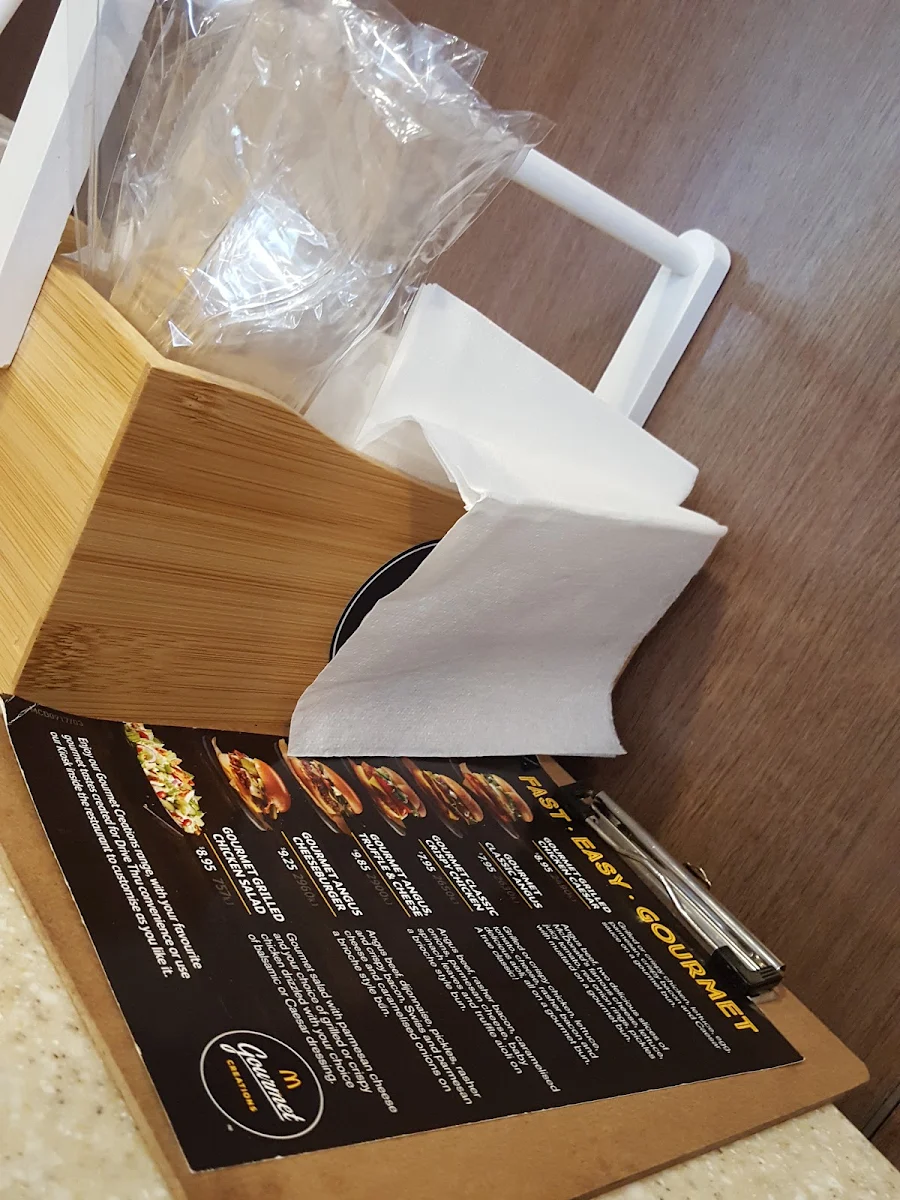 Menu, McDonald's Ballarat Sturt Street