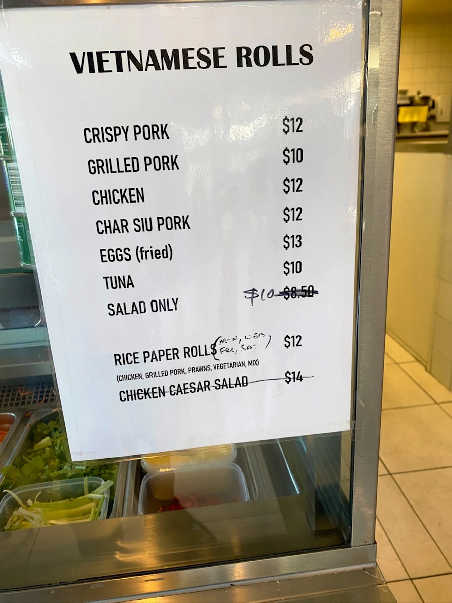 Menu, bean2sussexcafe
