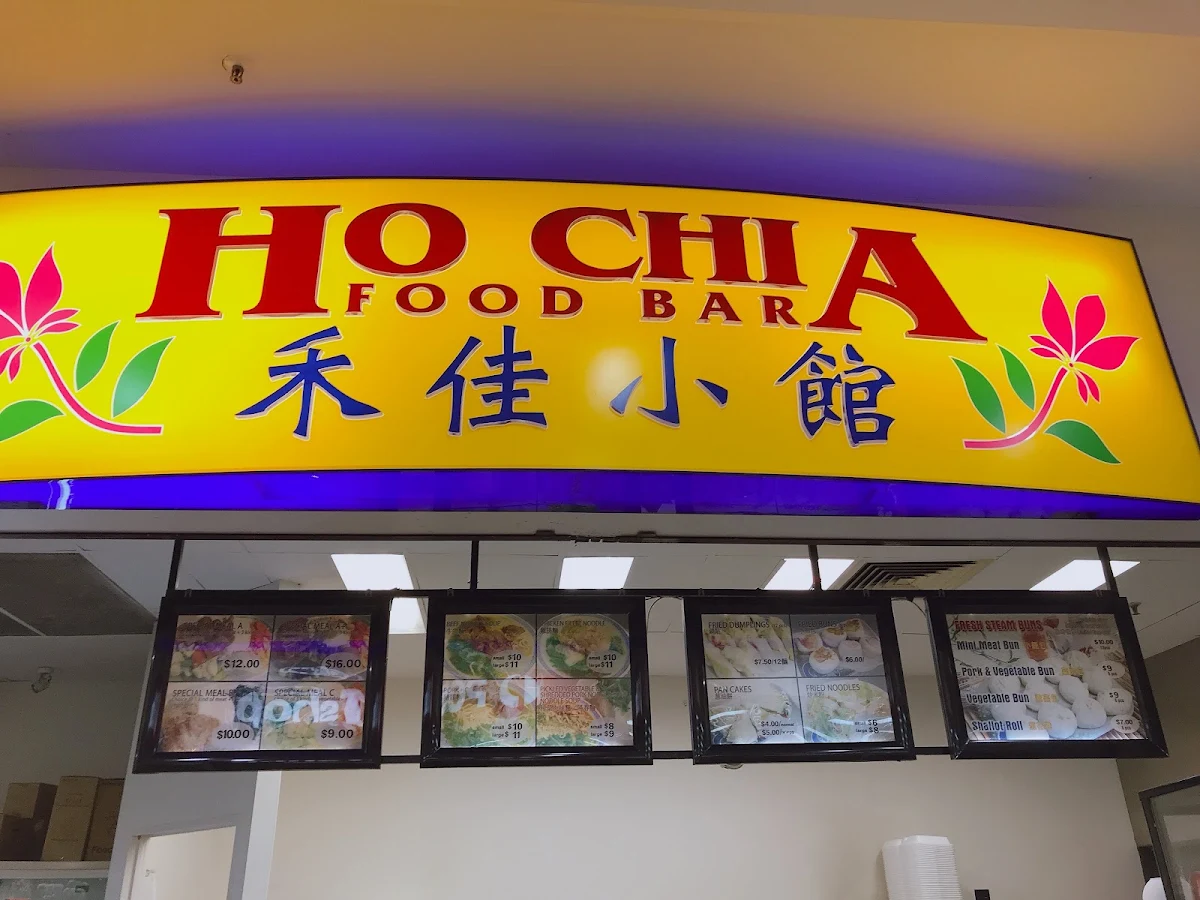 Menu, Ho Chia Food Bar