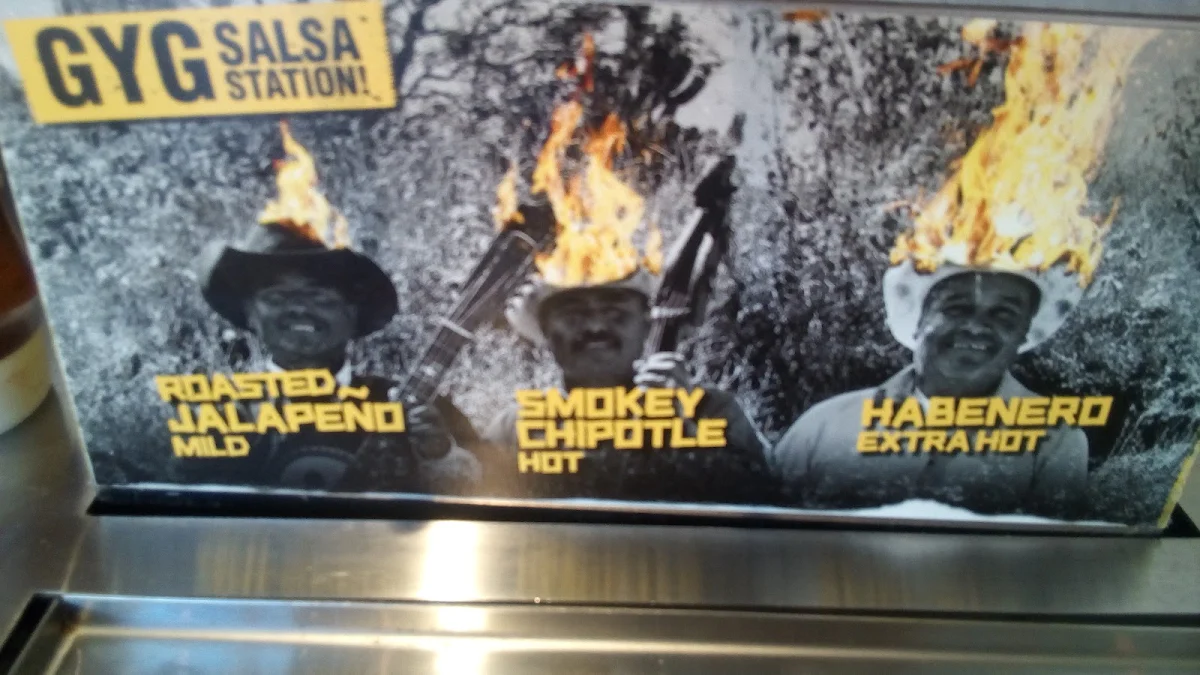 Menu, Guzman y Gomez - Dee Why