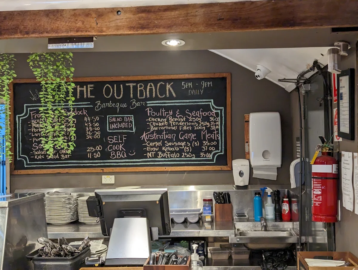 Menu, Pioneer BBQ & Bar