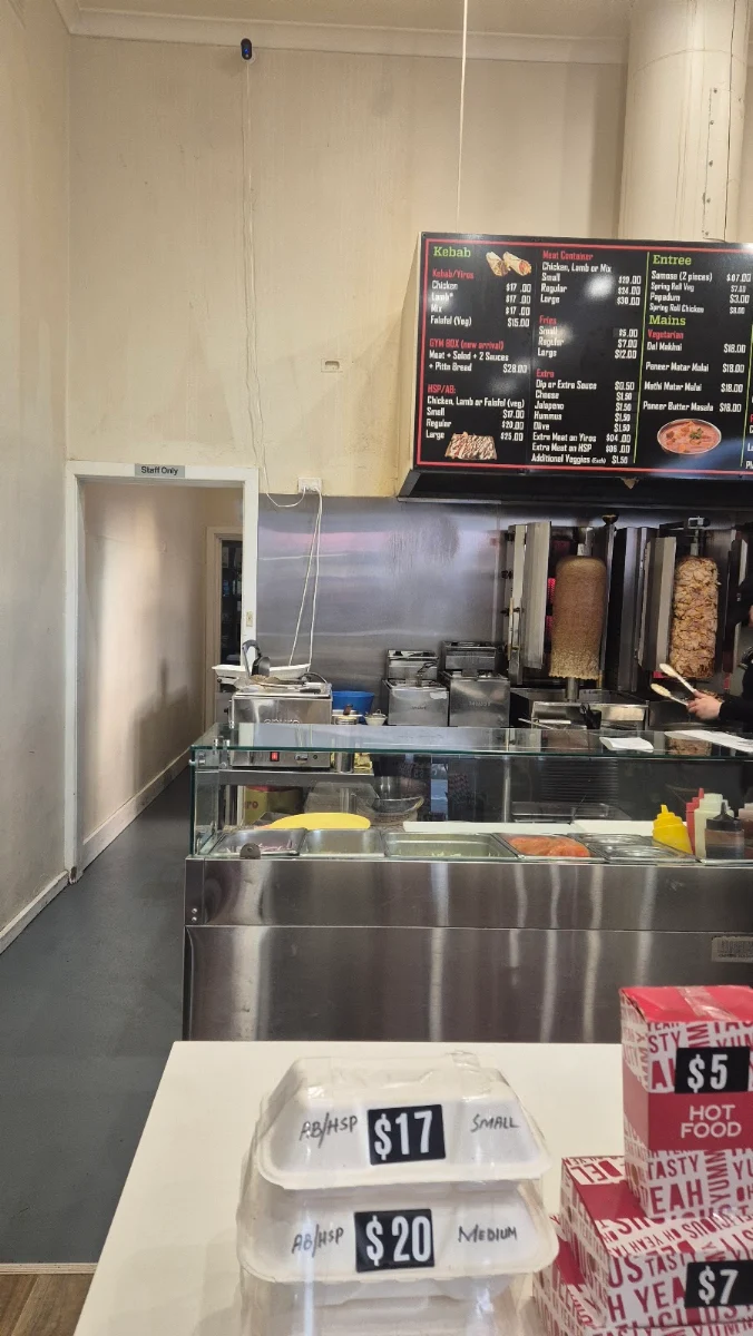 Vibe, Mount Gambier Kebab & Curry House