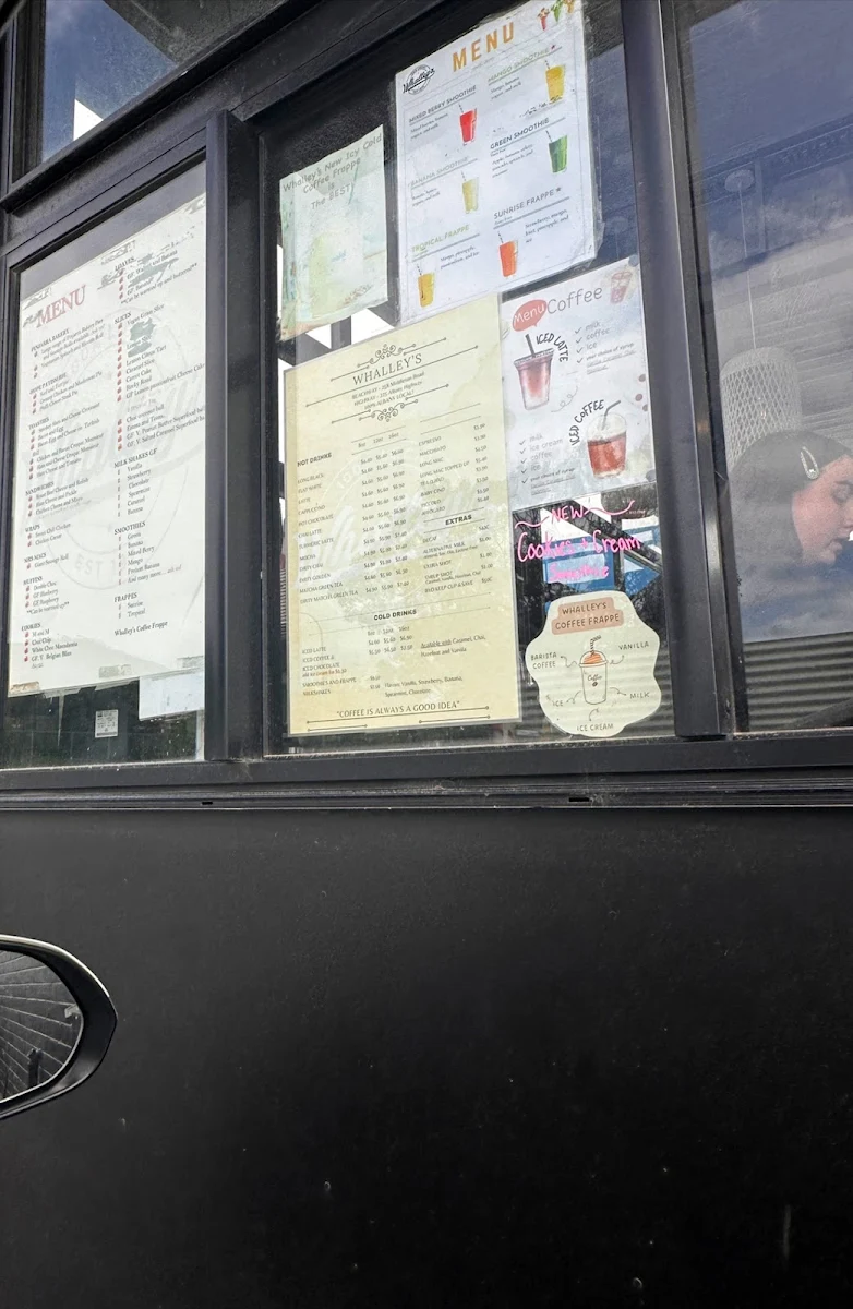 Menu, United Petroleum Whalley's Beachway Cafe (Mira Mar - Abany)