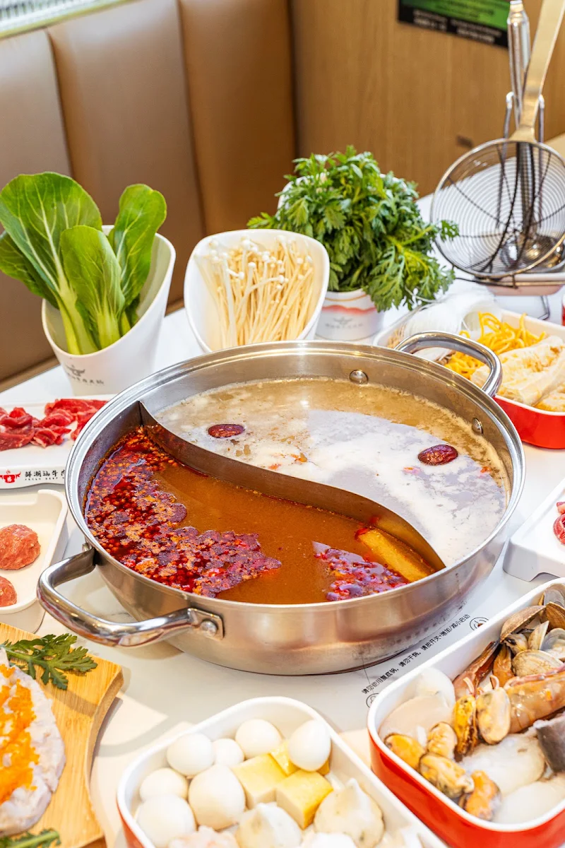 Food & drink, Fresh Beef Hotpot (Buffet - All You Can Eat) 鲜潮汕牛肉火锅自助