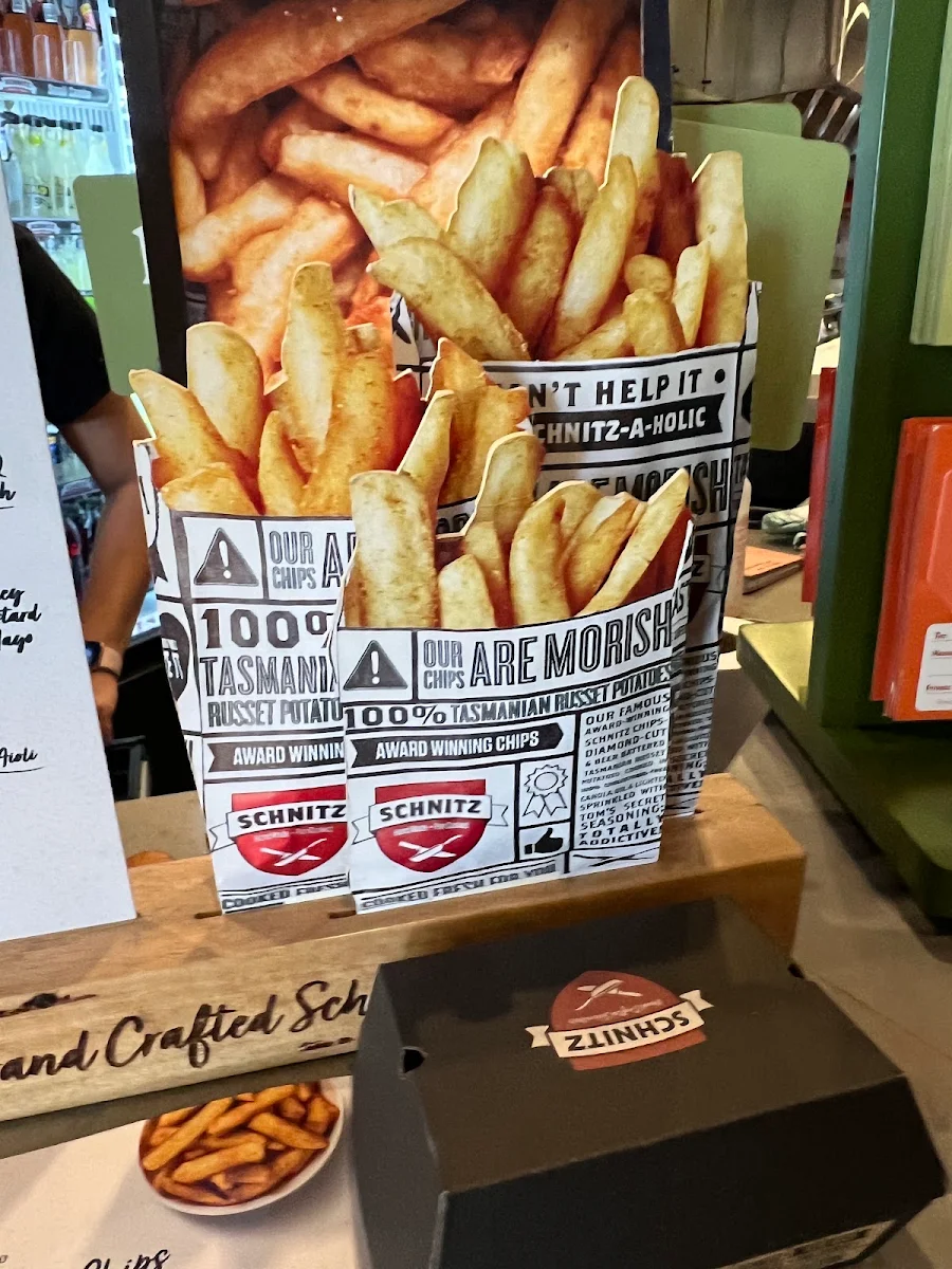 Menu, Schnitz Malvern