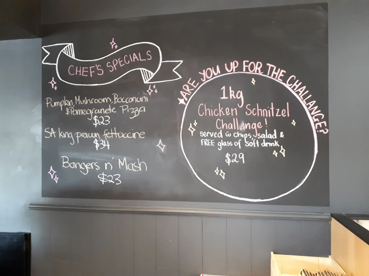 Menu, Angus & Co. Barossa