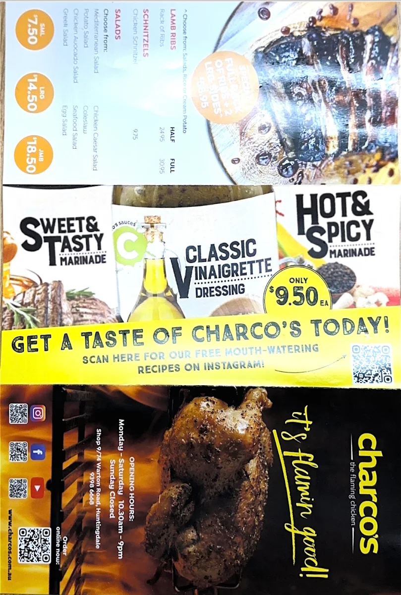 Menu photo 1