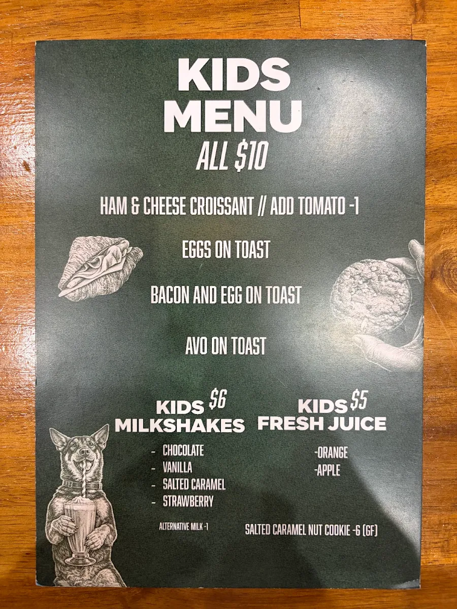 Menu, ONE BLOCK UP