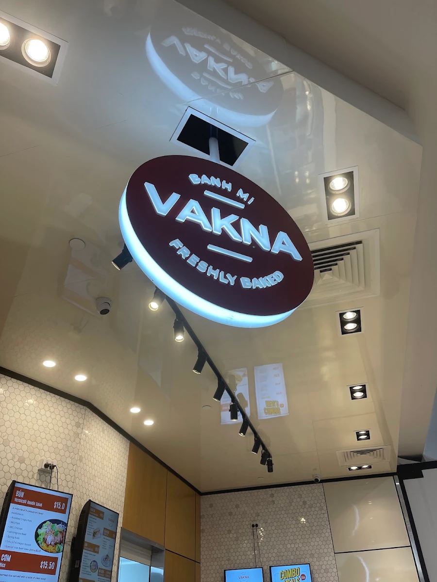 Menu, Vakna Bakery