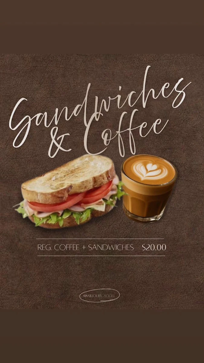 Menu, Willoughby Social Cafe and Kitchen