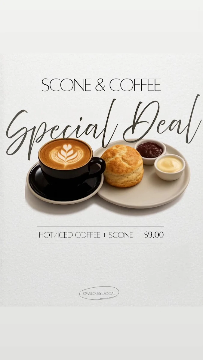 Menu, Willoughby Social Cafe and Kitchen