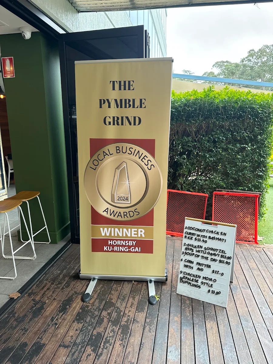 Menu, The Pymble Grind
