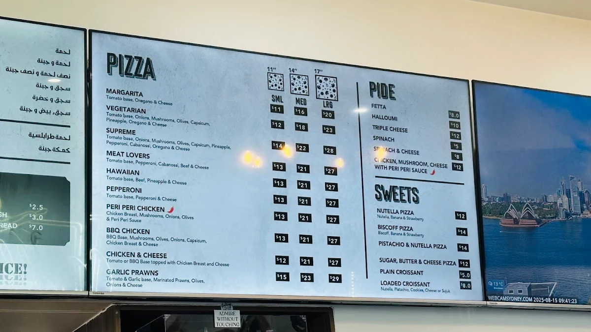 Menu, Caffeine and Dough Punchbowl