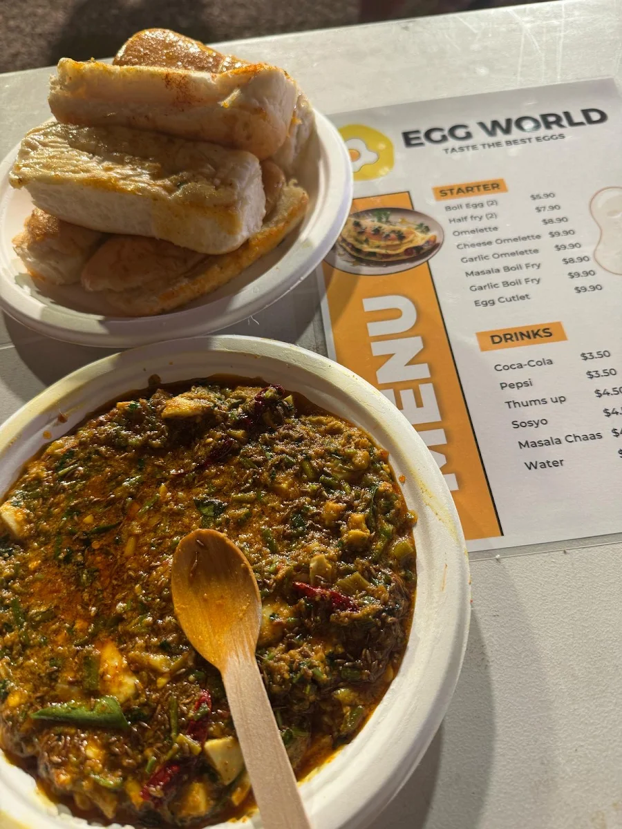 Menu, Eggworld