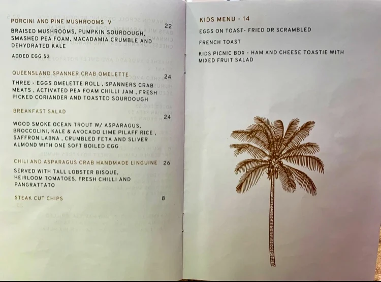 Menu, Lennox 3188