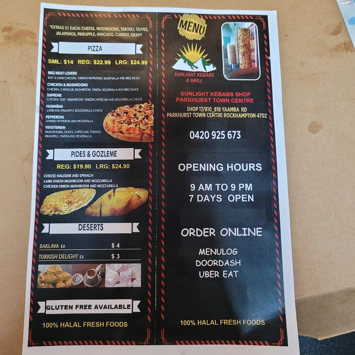 Menu photo 2