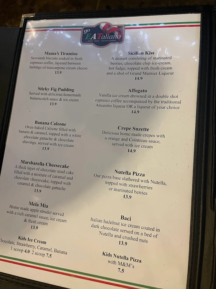 Menu photo 1