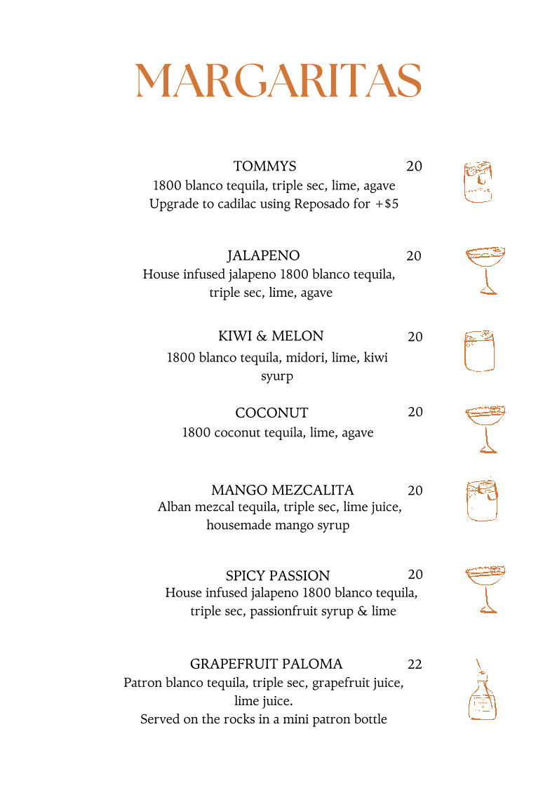 Menu, El Rey