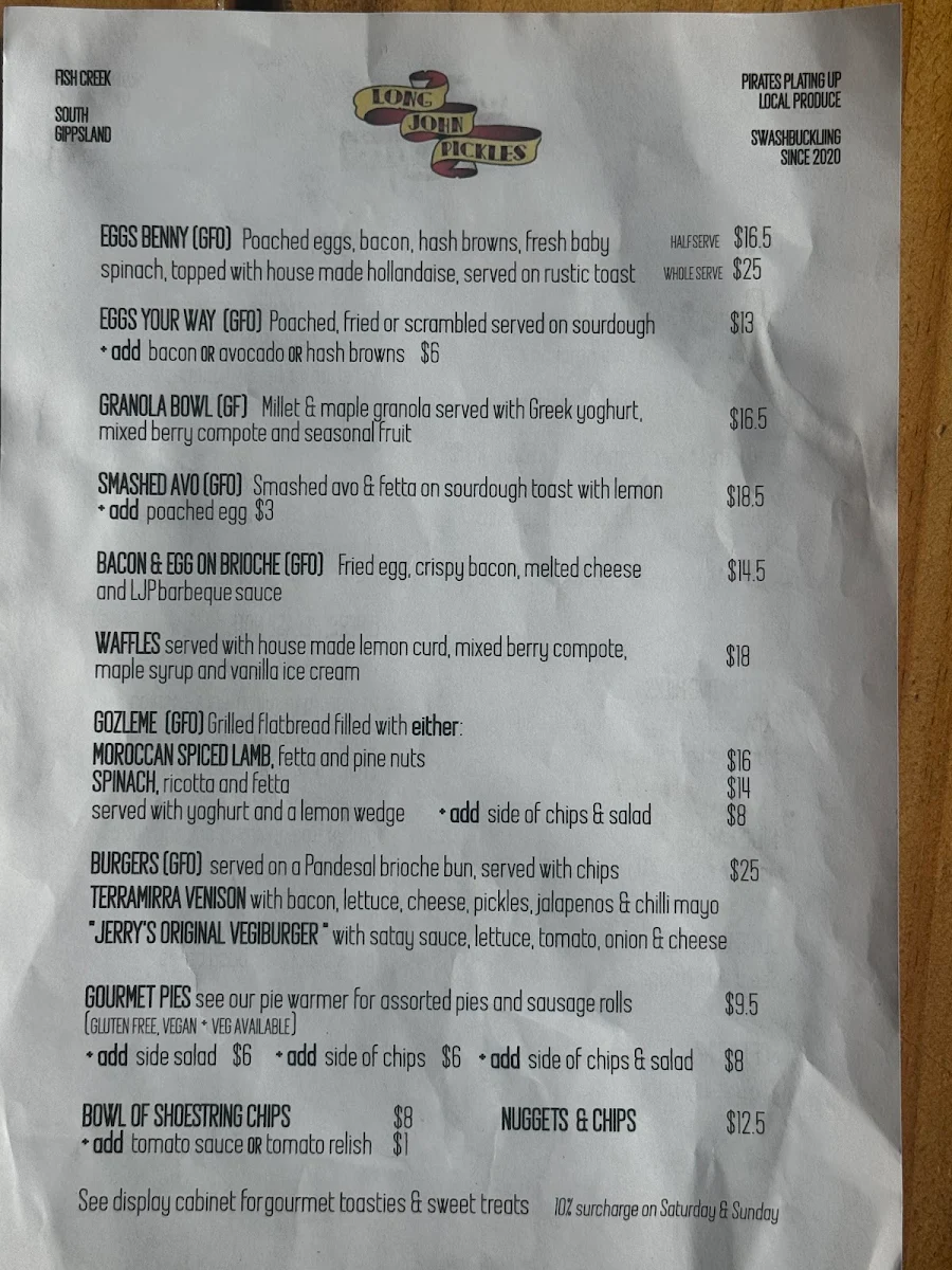 Menu photo 1