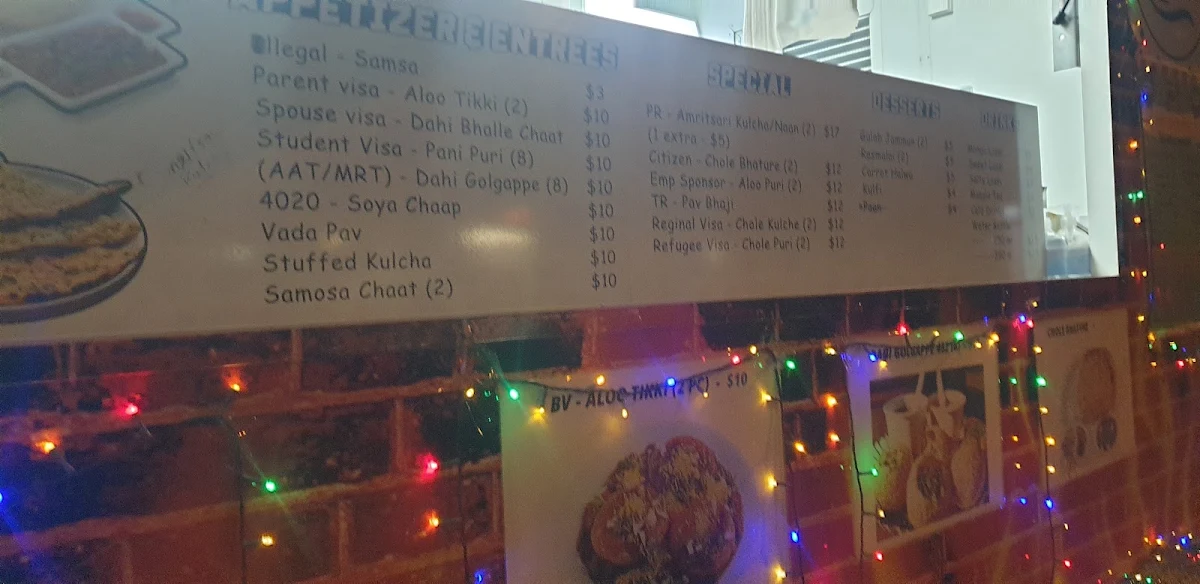 Menu, Maska Chaska