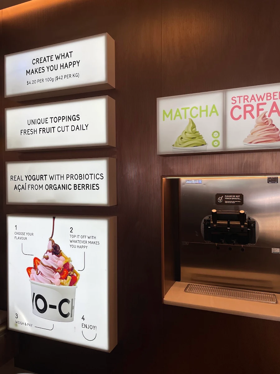 Menu, Yo-Chi