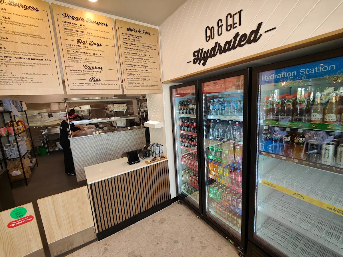 Menu, Burger'D Carseldine