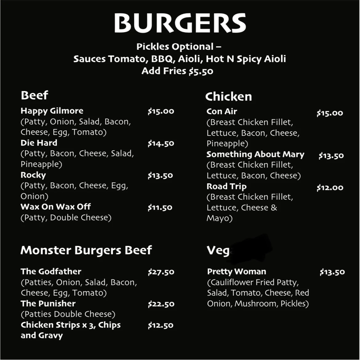 Menu photo 1