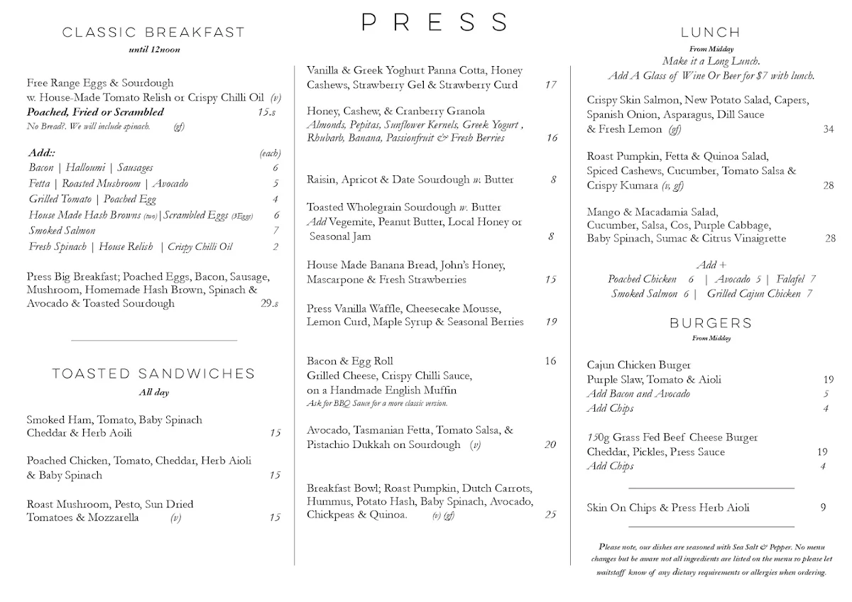 Menu photo 1