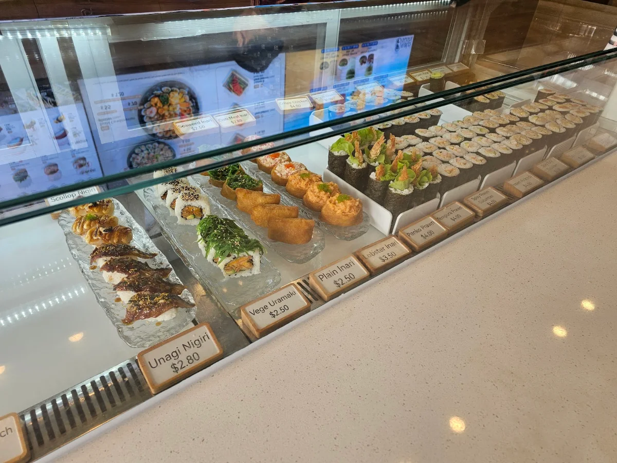 Menu, Eato Sushi
