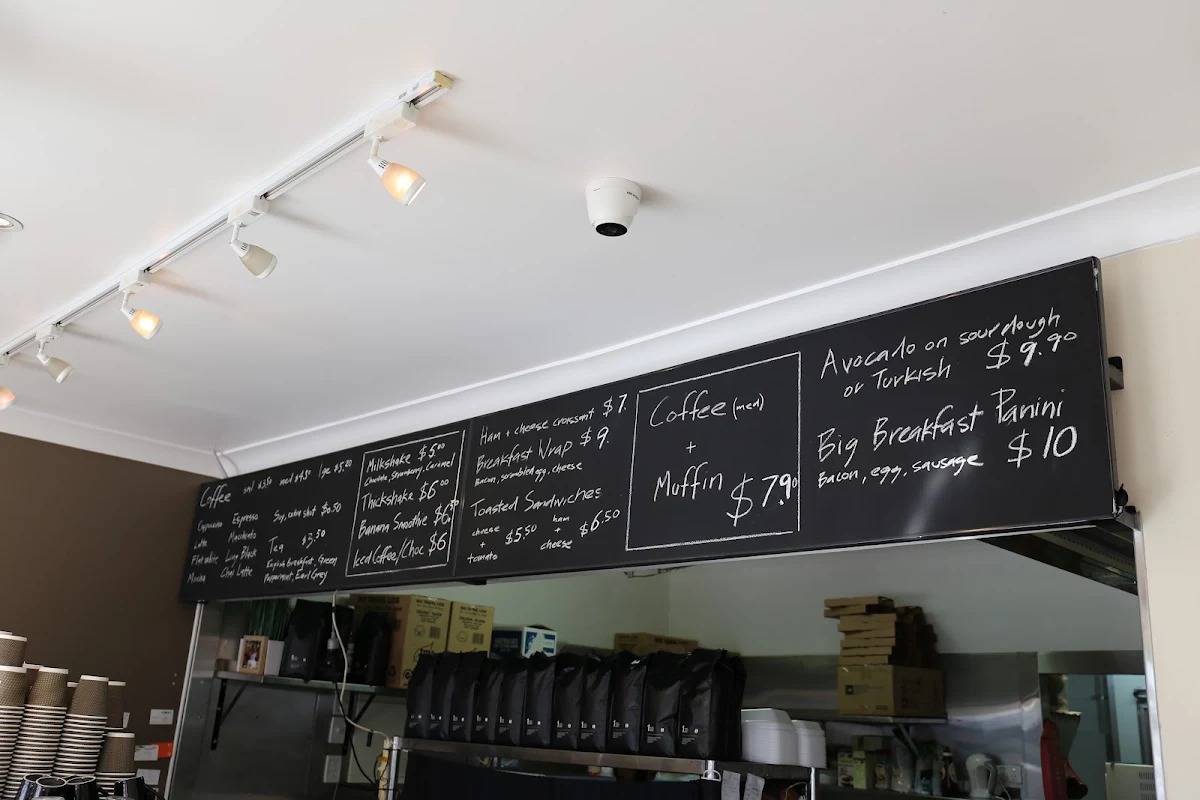 Menu, Lawnton Coffee Shop