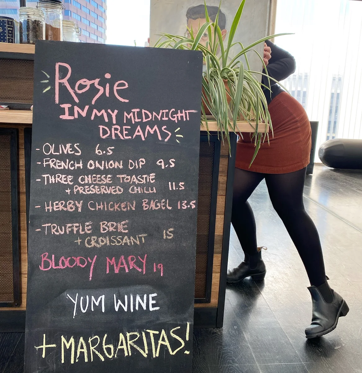 Menu, Rosie in My Midnight Dreams
