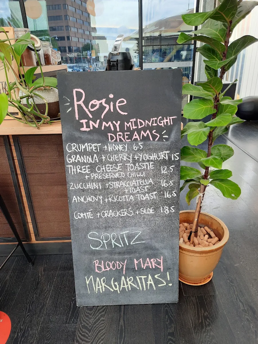 Menu, Rosie in My Midnight Dreams