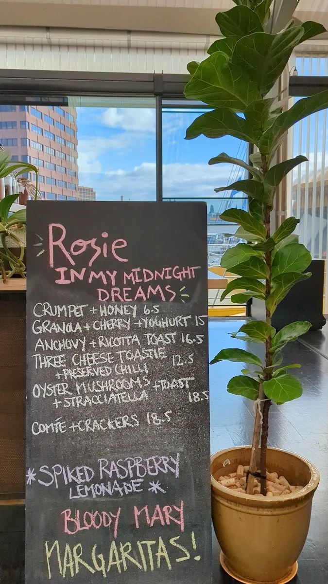 Menu, Rosie in My Midnight Dreams