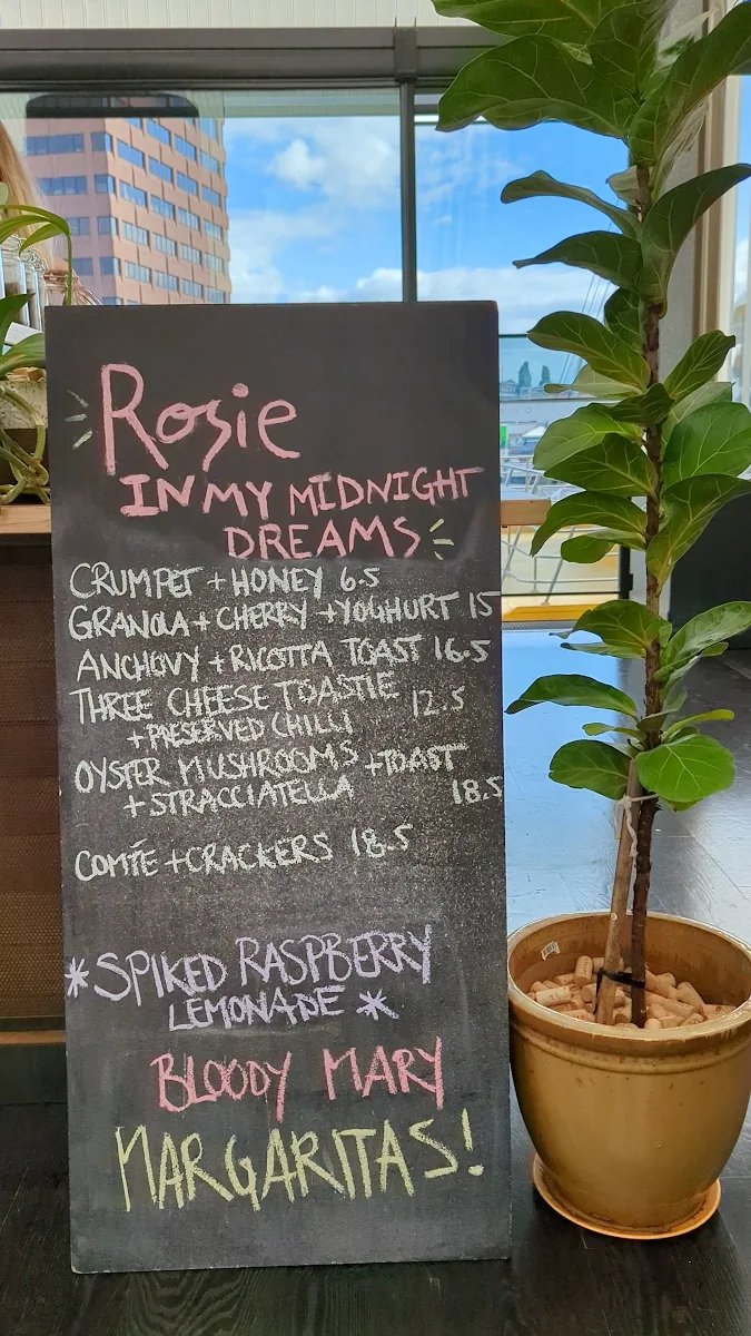 Menu, Rosie in My Midnight Dreams