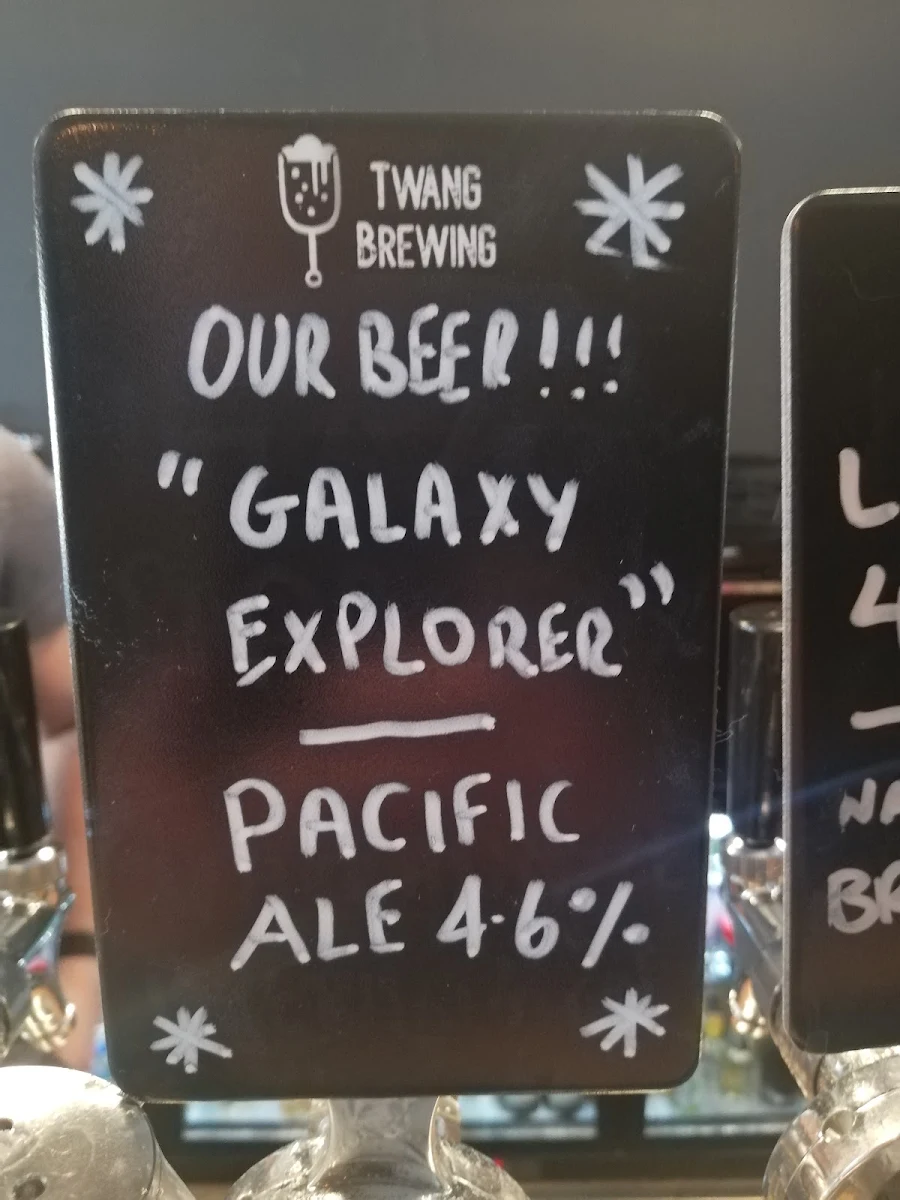 Menu, Twang Brewing
