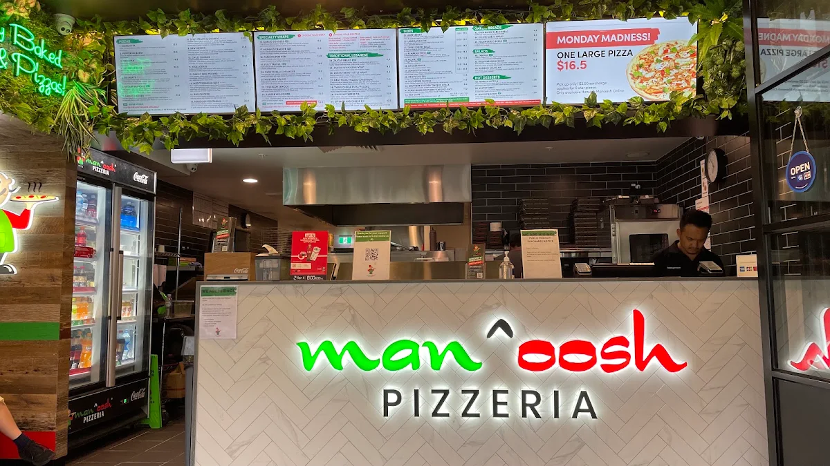 Menu, OOSHMAN Chatswood