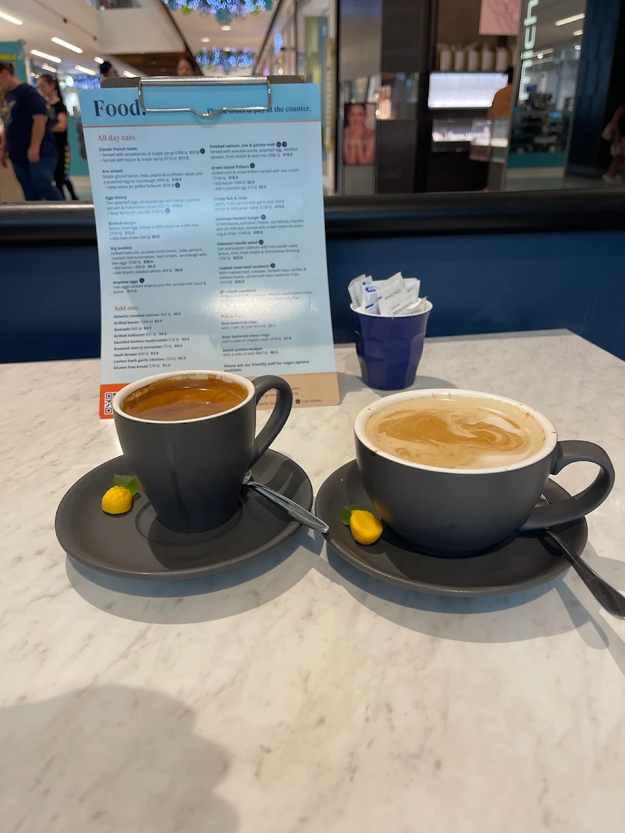 Menu, Jamaica Blue Stockland Shellharbour
