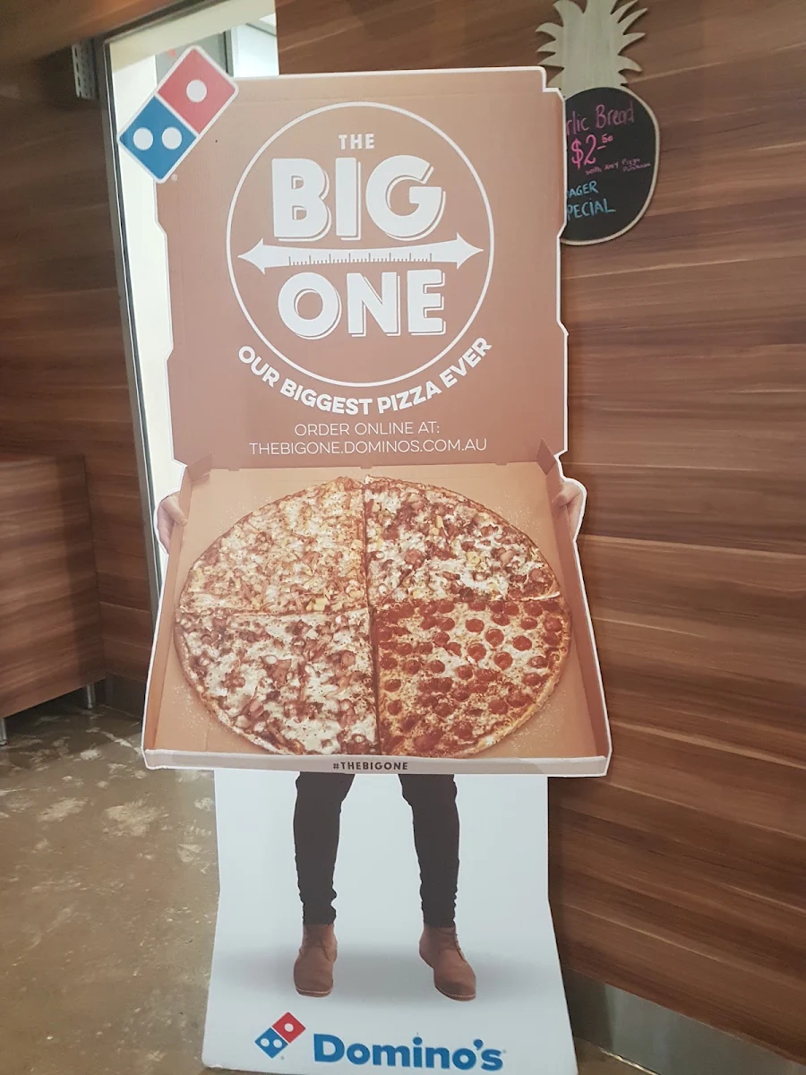 Menu, Domino's Pizza Inverell
